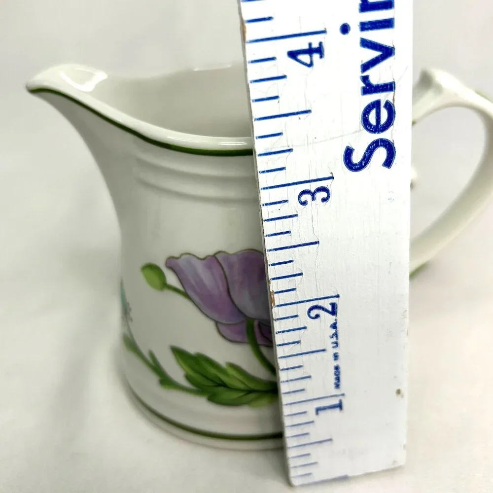 Villeroy & Boch‎ Amapola Vitro-Porzellan Creamer Pitcher Floral Design 3.5